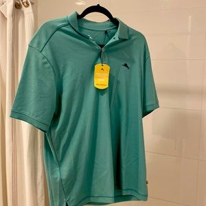 New with tags frosted jade Tommy bahama polo
